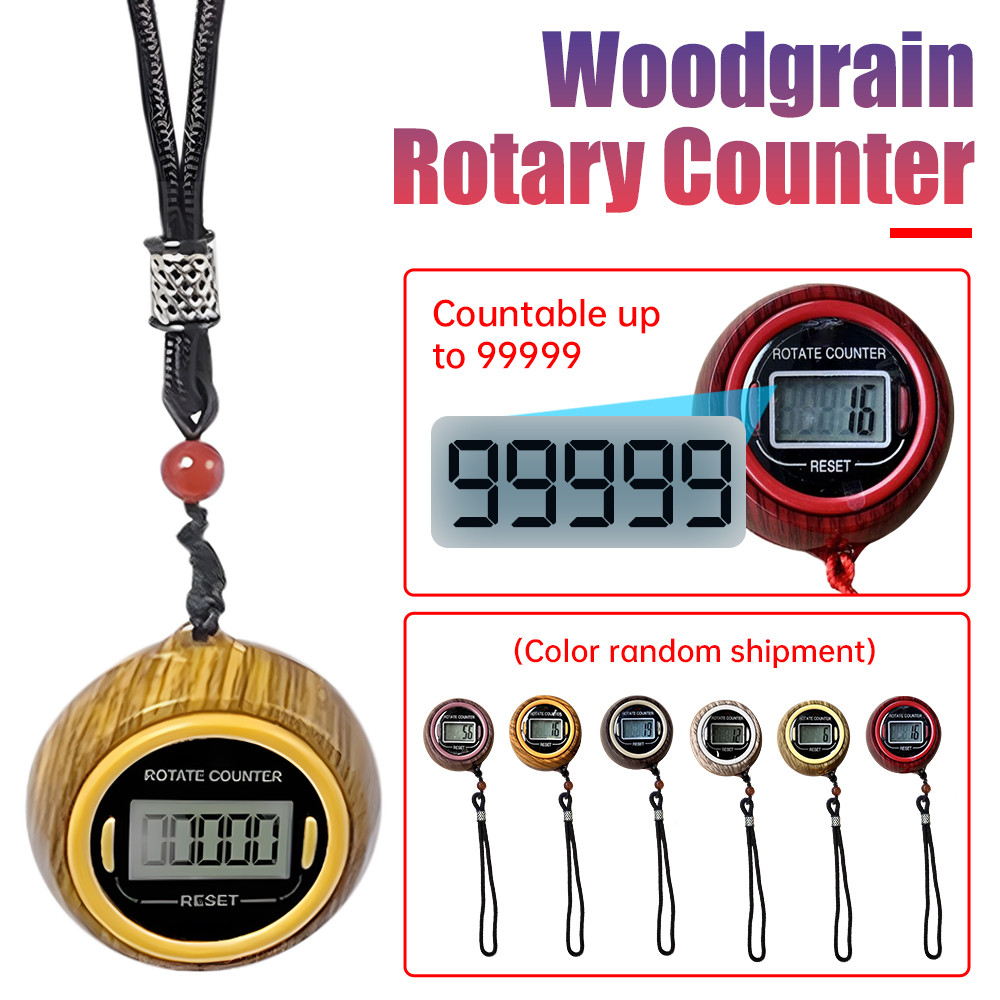 

Hand Counter Portable Digital Beads Counter Lcd Digital Electronic Rosary Beads Tally Toy Tassel for Meditation Muslim Prayer