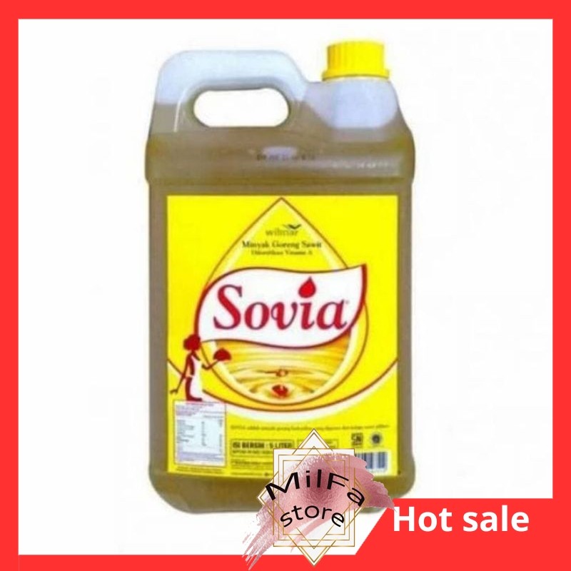 

MF1026 Minyak goreng sovia 5 liter