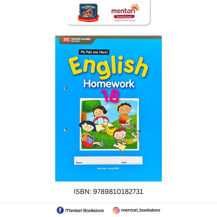 

Marshall Cavendish My Pals Are Here! English Homework | Buku SD