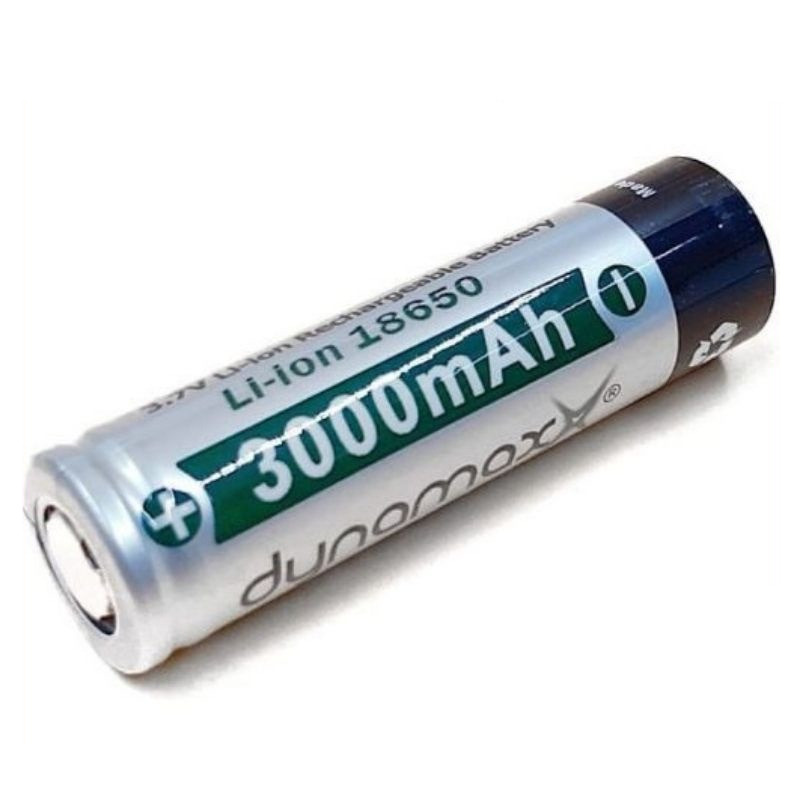 Baterai Cas Ulang Charge 18650 Dynamax  3.7V 3,7 Volt 3000mAh Li-ion Rechargeable Battery