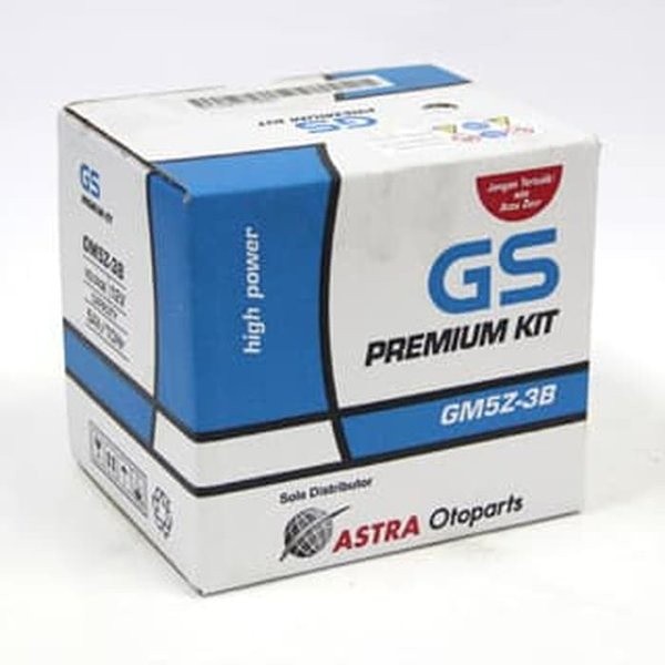 Accu AKi Motor Supra Grand Legenda Supra Fit GS ASTRA GM5Z-3B KIT Basah / AKi basah GS