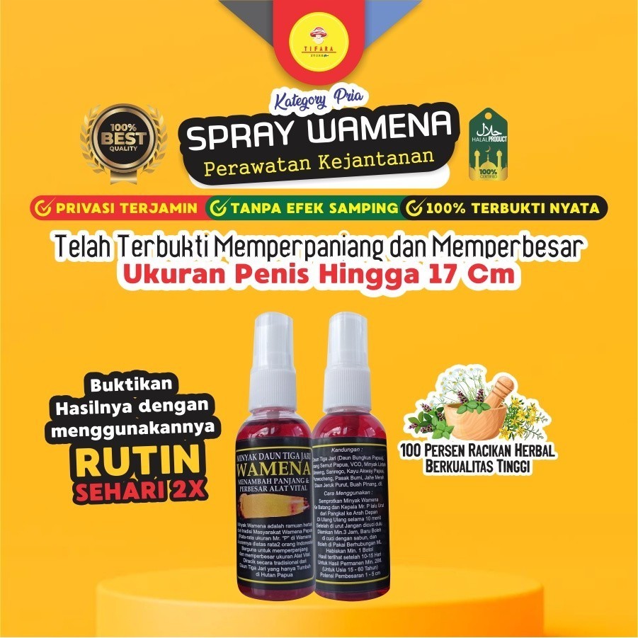 [PRIVASI] MINYAK DAUN BUNGKUS 3 JARI WAMENA ASLI PAPUA - MINYAK WAMENA OLES PEMBESAR MRP PERMANEN By