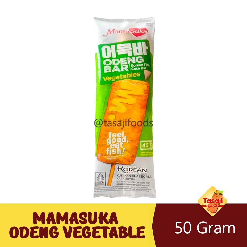 

Mamasuka Korean Odeng Bar Vegetables 50 Gram Tazaj