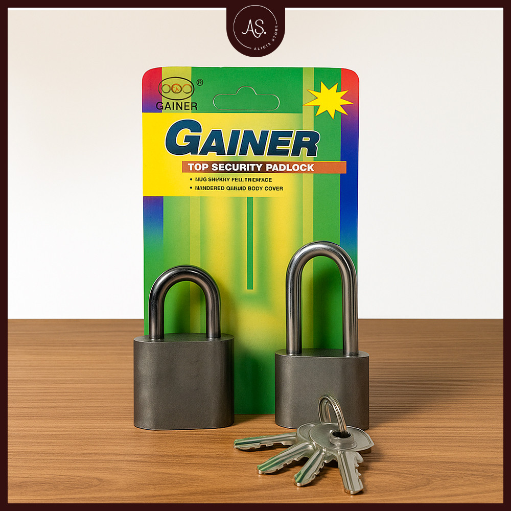 AS Kunci Gembok Rumah Pagar Stainless