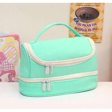 

BEST- [Kuyamol] Tempat Pensil Cute Kotak Pensil Jumbo Import / Stationery Korea Travel SK0107 - Hijau