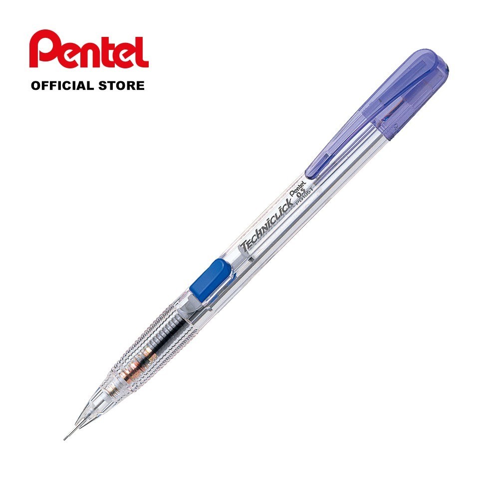 

Pentel Pensil Mekanik PD105T 0.5mm Klik Samping Original