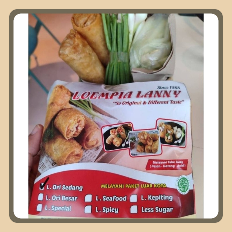 

Lumpia Lanny Semarang | Oleh-oleh Semarang Lunpia Goreng / Frozen