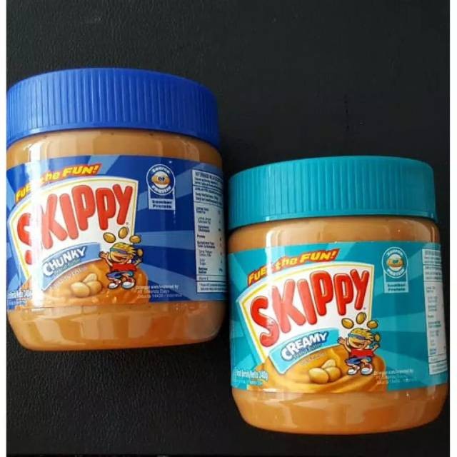 

340 gr Skippy Creamy / Chunky Peanut Butter Selai Kacang Halus - ABO
