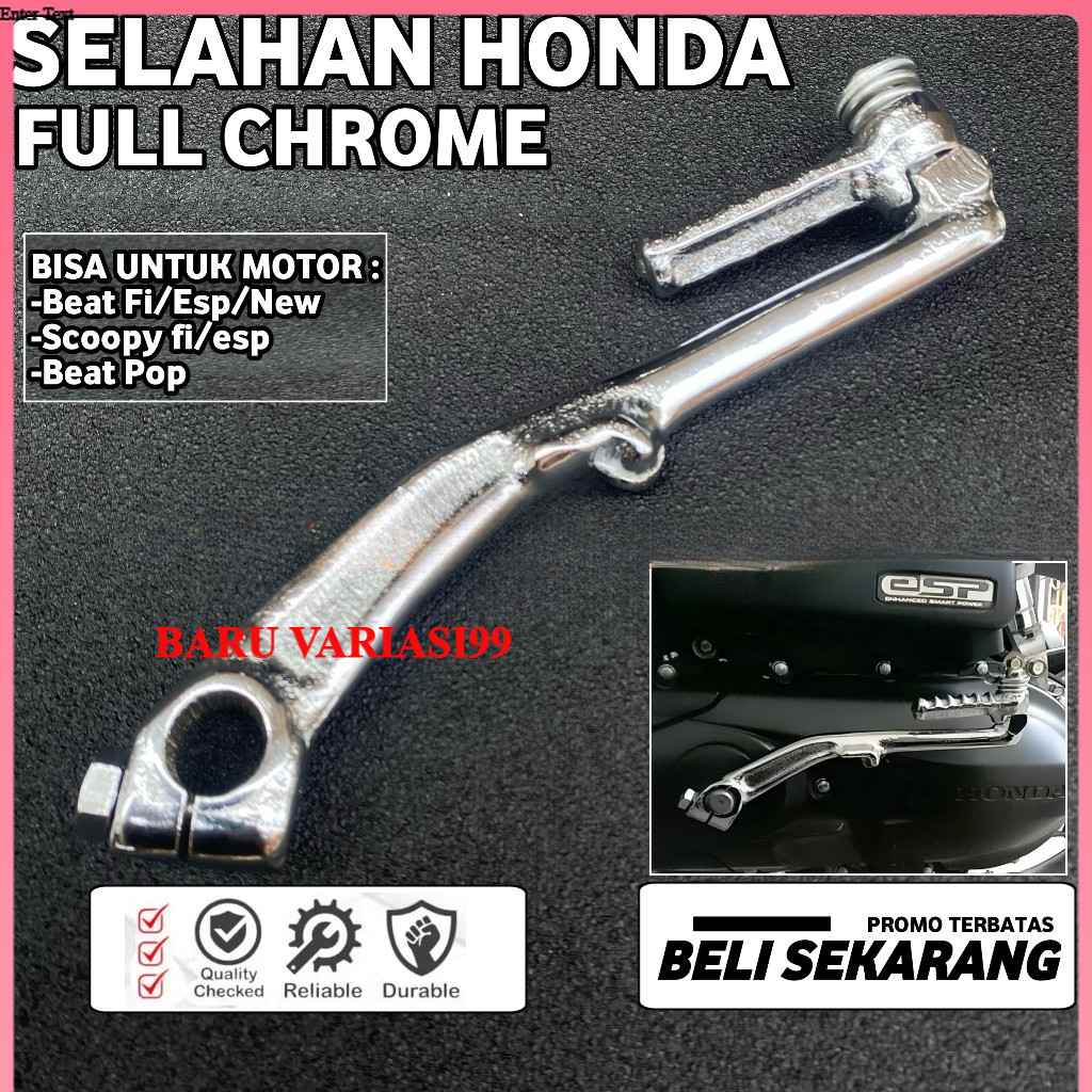 PROMO KICK STARTER ENGKOLAN HONDA CHROME SELAHAN BEAT VARIO SCOOPY BEAT NEW BEAT FI BARU VARIASI99