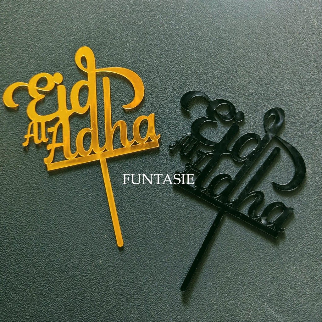Cake Topper Eid Al-Adha / Idul Adha