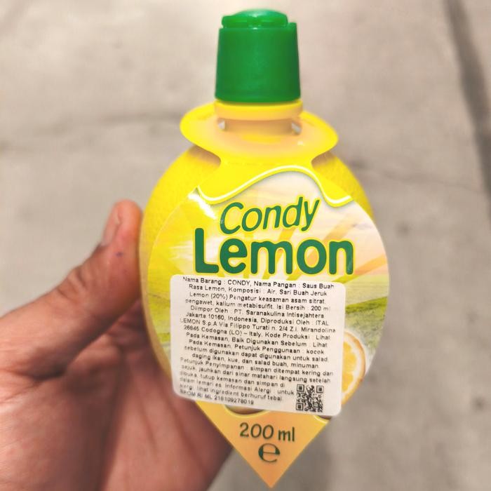 

Condy lemon juice extra juice 200 ml