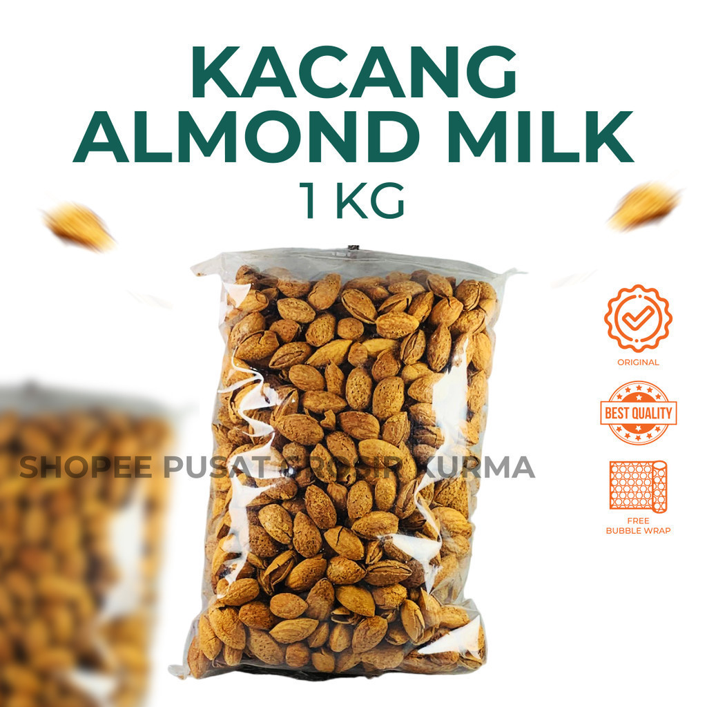 

Almond Milk 1kg / Almond Milk Booster Asi / Almond Milk Matang 1KG TERMURAH