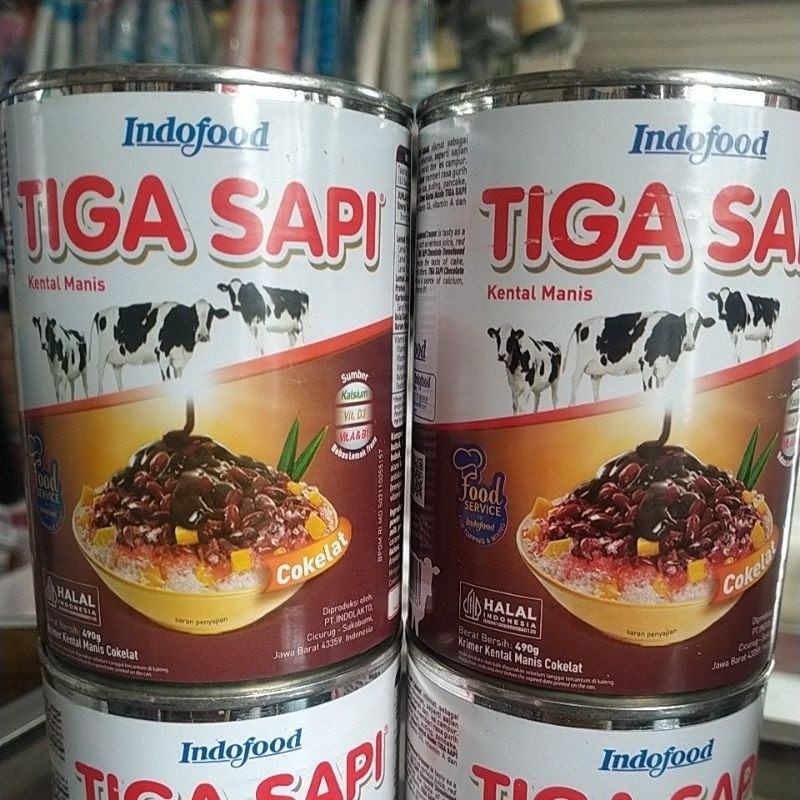 

Susu Tiga Sapi rasa Coklat 490gr