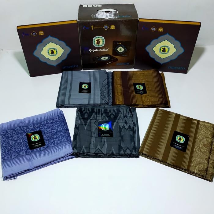 sarung gajah duduk maestro berkualitas new