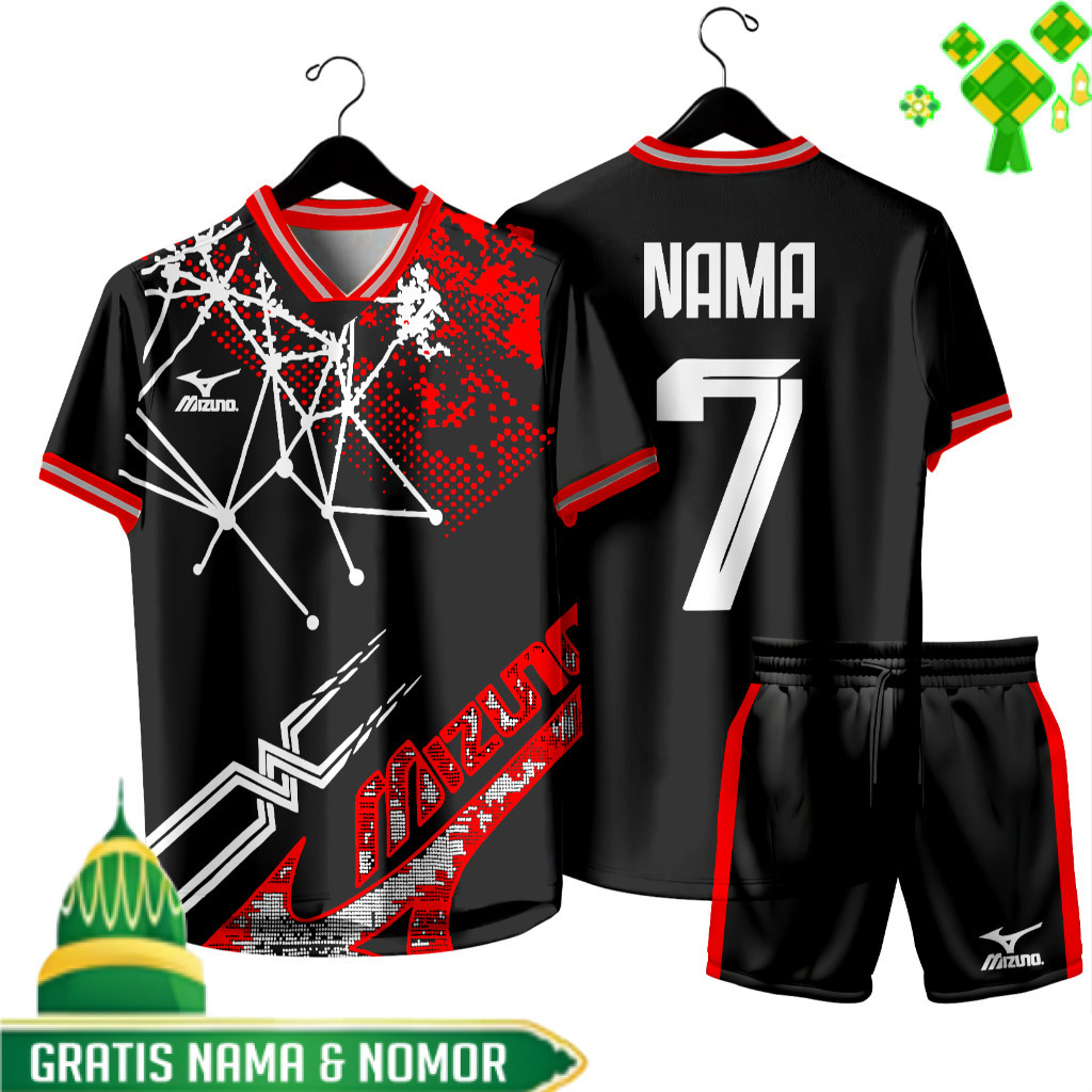 Pasang Nama Dan Nomor Nama Baju Bola Jersey Sepak Bola Sablon Nama Dewasa Jersiye Futsal jersey Futs