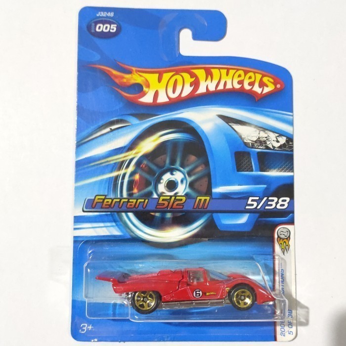 Hotwheels Ferrari 512 M 512M merah 2006 First Editions velg 5SP HW