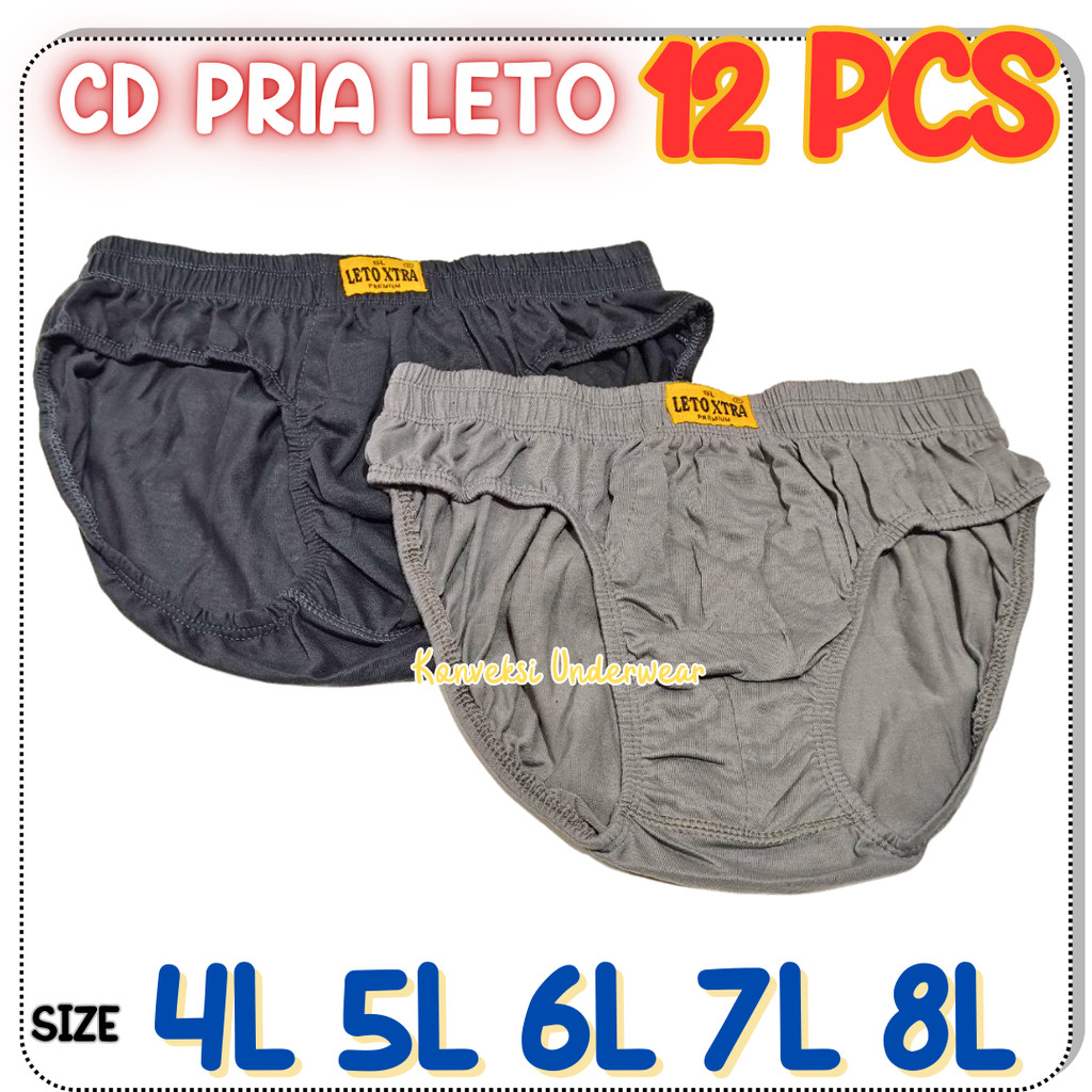 GROSIR 1 LUSIN JUMBO CELANA DALAM PRIA JUMBO KATUN