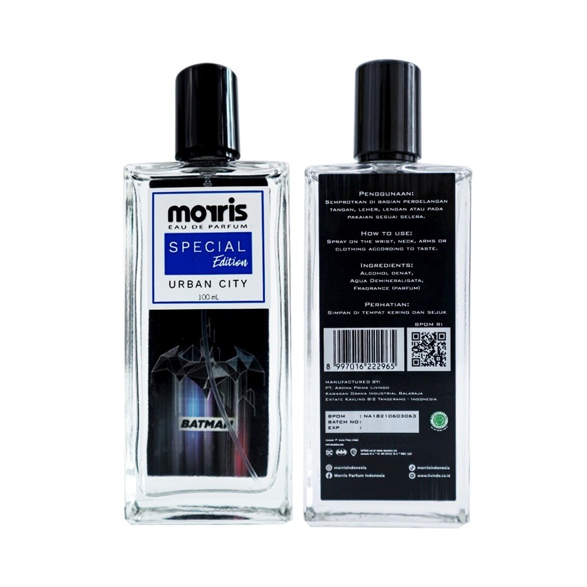 Terbaru Morris Batman Special Edition 100ml - Urban City