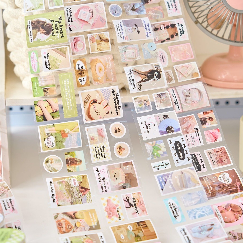 

Stiker Aesthetic Korea / Buku Jurnal Sticker Lucu / Sticker Tape Deco Masking Tape / Masking Tape Stiker Cute Diy Scrapbook Solatip For Student Back To School Office Stationery