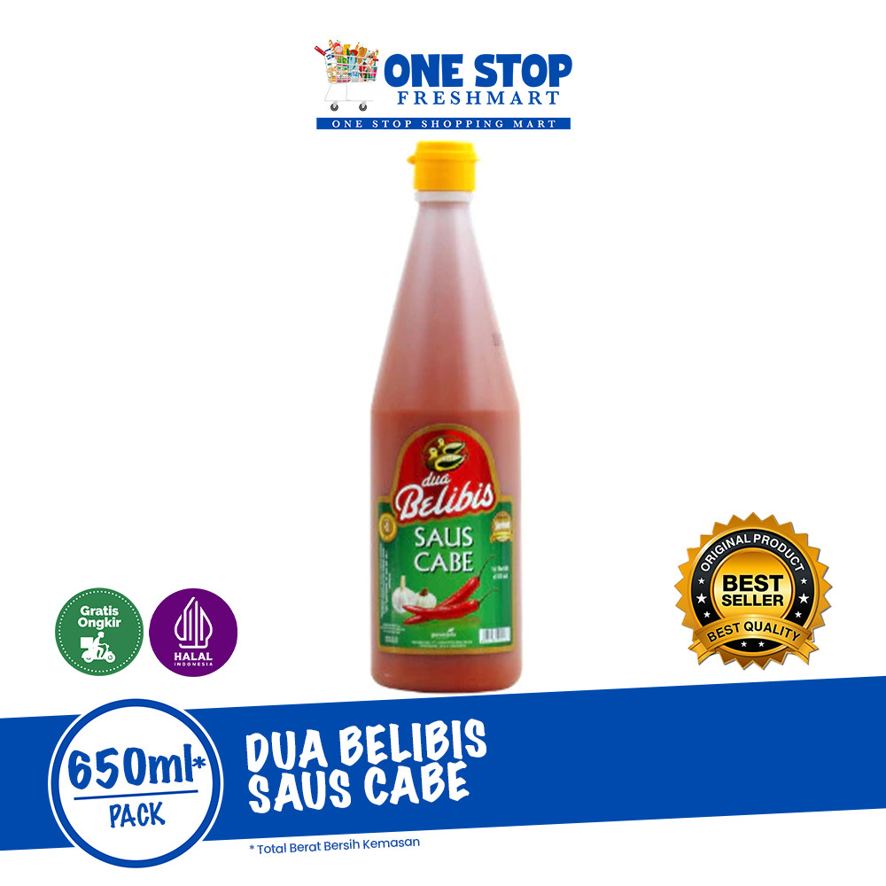 

DUA BELIBIS SAUS CABE 650ML