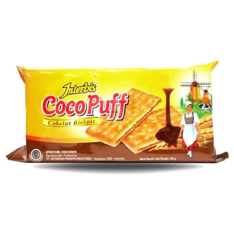 

Interbis CocoPuff Kue Biskuit 230 gram - ARM