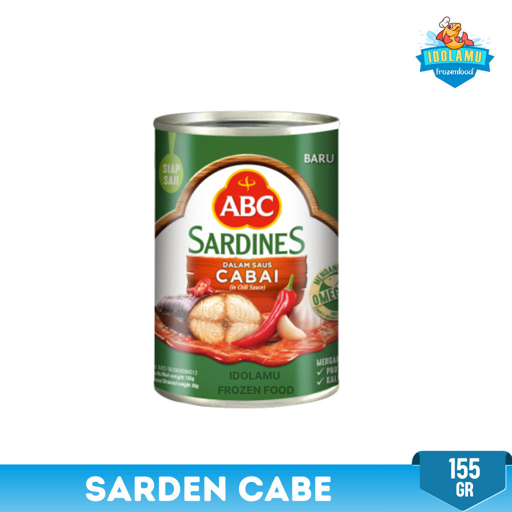 

sarden abc ikan sarden cabe kemasan kaleng