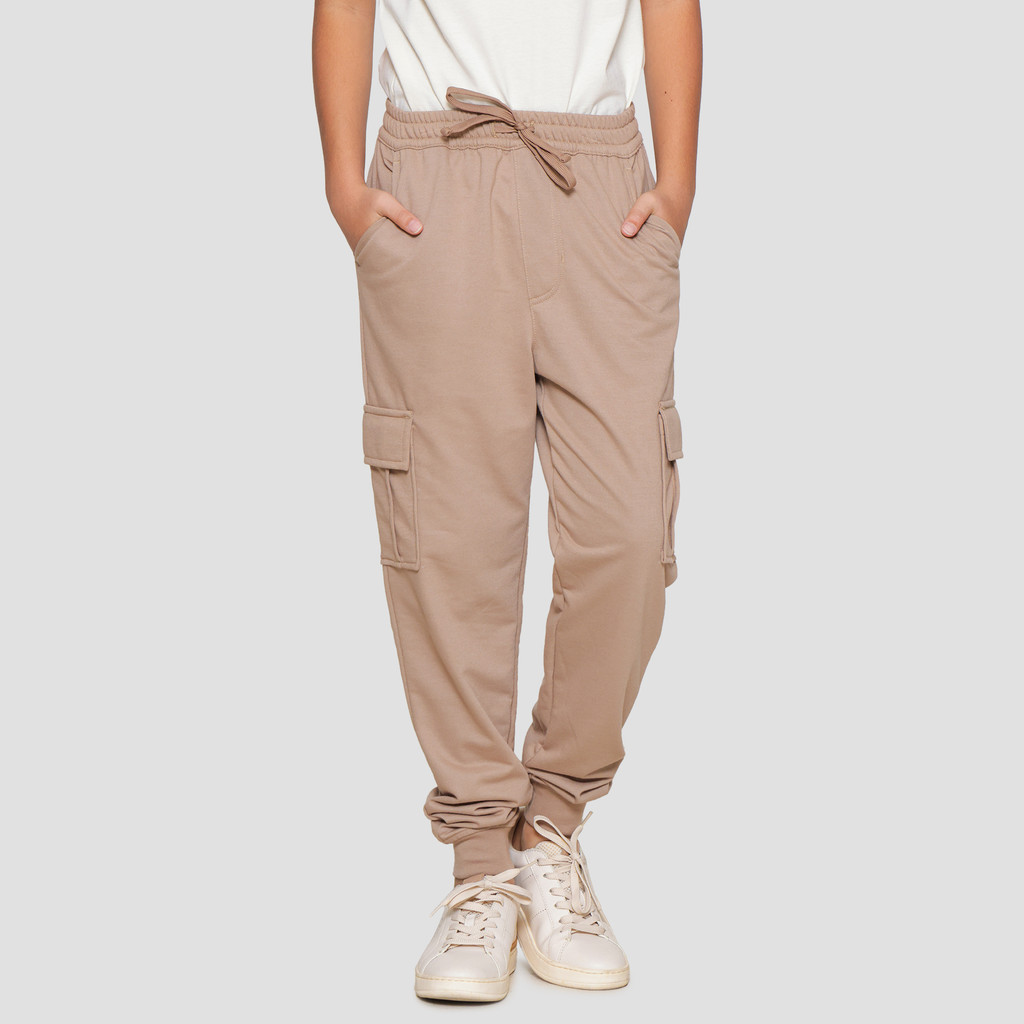 Nevada Kantong Tempel Celana Jogger Terry Anak Laki-laki 121506700