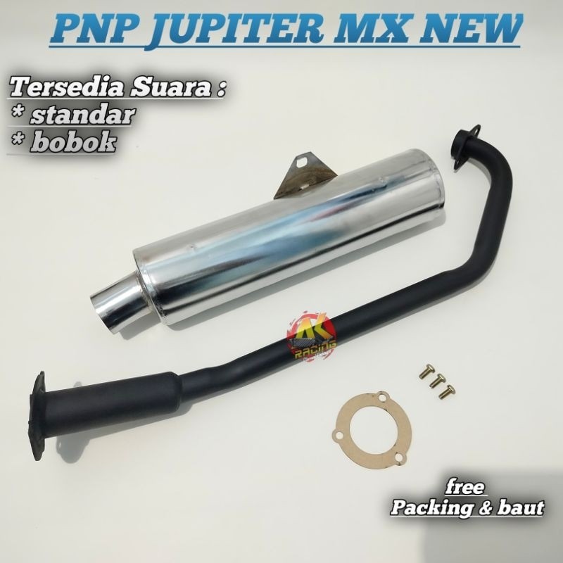 Knalpot Jupiter MX New Knalpot Standar Jupiter MX New Suara Standar FU Knalpot Jupiter MX model Satr