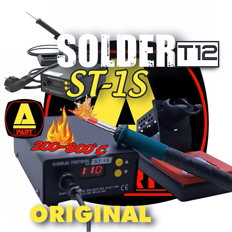 SOLDER T12 ST 1S ONGLAI FIXTOOL ORIGINAL FREE MATA SOLDER