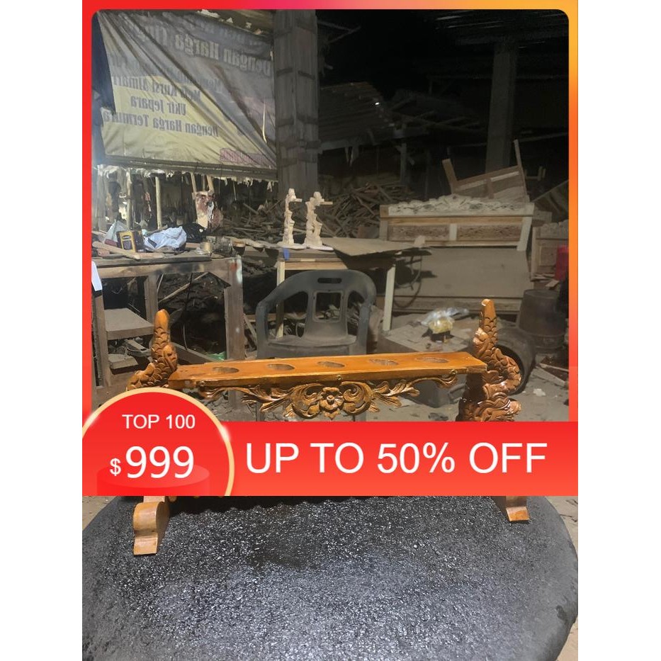 jagrak keris dari kayu jati isi 5 lubang bintang termurah ukir naga untuk keris patrem bk Keris seng