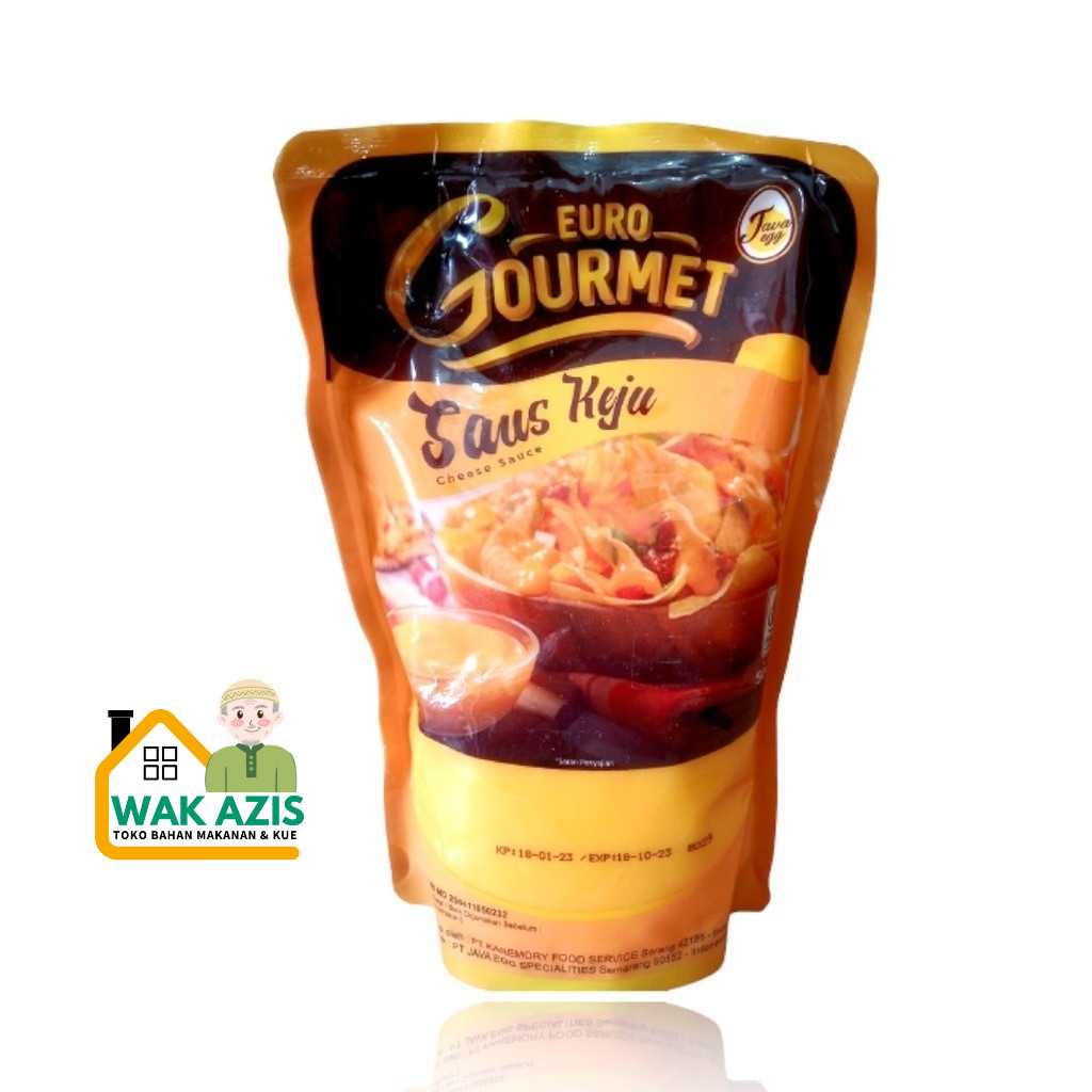 

Saus Keju Euro Gourmet isi 500 Gram