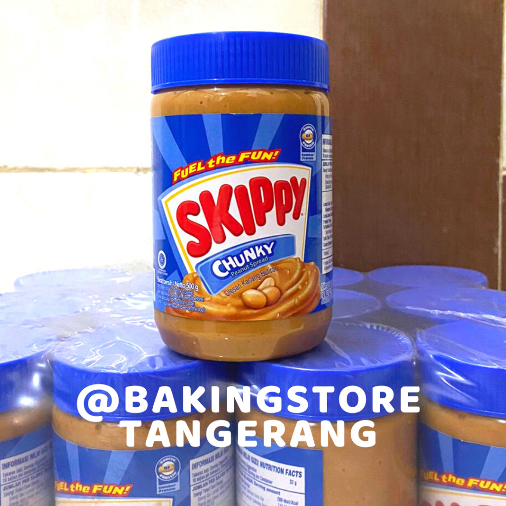 

NEW Skippy Chunky 500 gr Peanut Butter | Selai Kacang Skippy PREMIUM