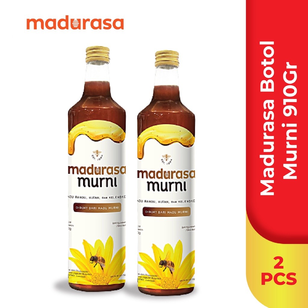 

NEW Madurasa Botol Murni 910Gr - 2 Botol PREMIUM
