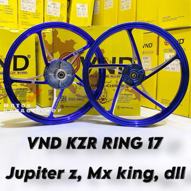 Velg VND KZR RING 17 JUPITER Z MX KING PNP Jupiter Z MX KING uk 1.60/1.40 1.60/1.60