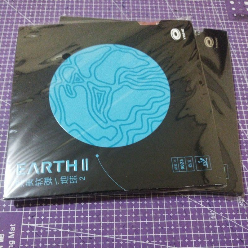Yinhe Earth II Karet bet Pingpong Tenis Meja rubber terbaik earth 2 Original
