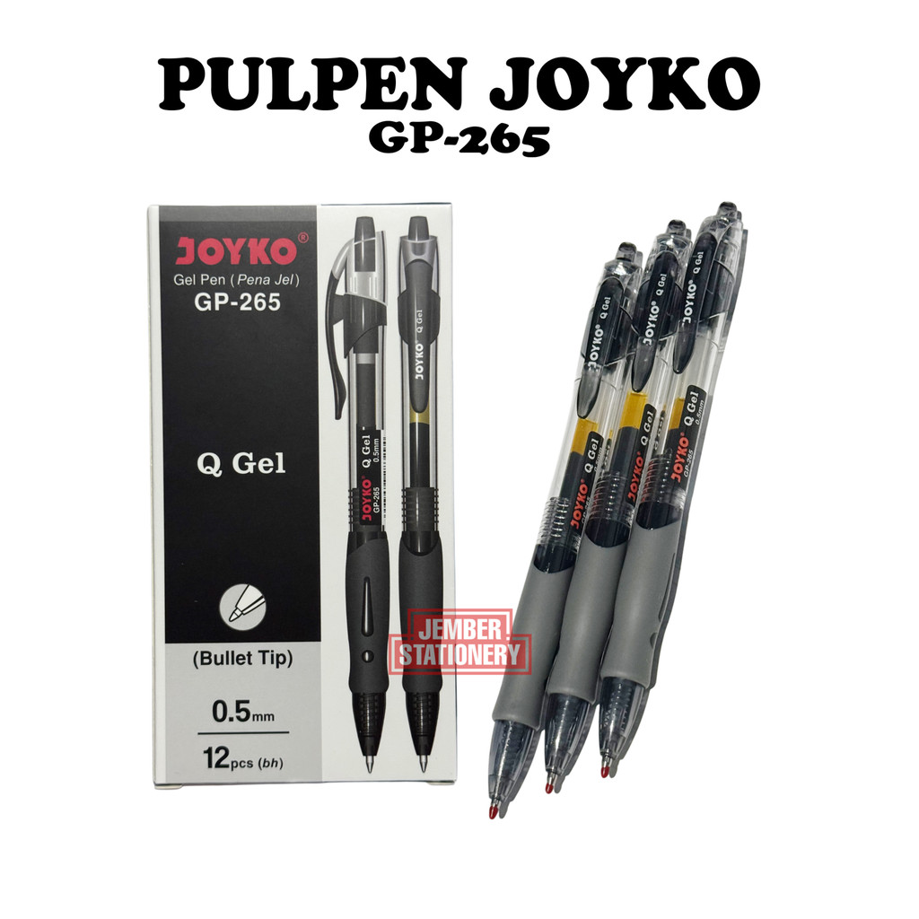 

(12pcs) Pulpen Joyko GP265 Cetetan