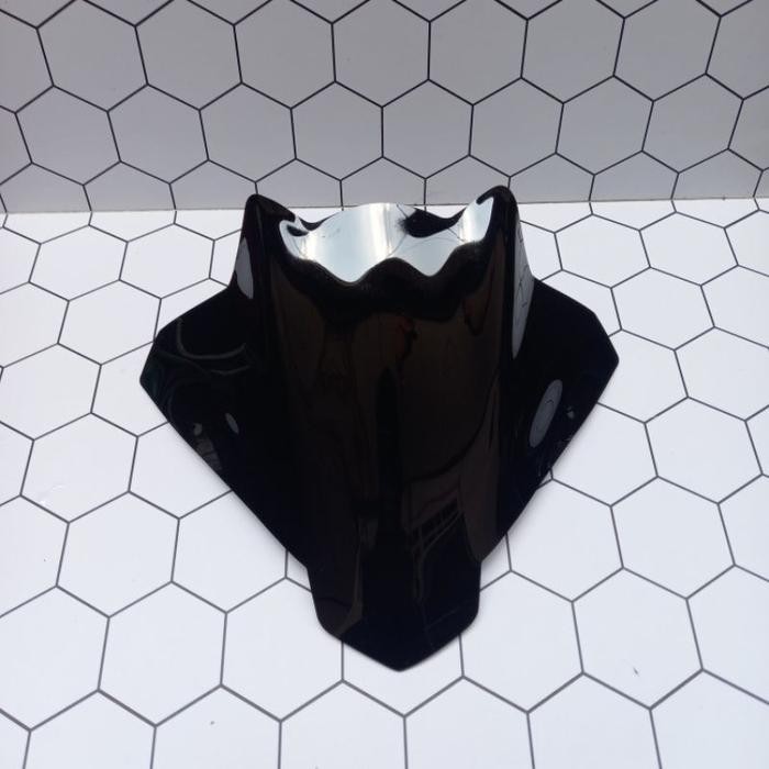 PAKETAN MURAH VARIASI KACA SPION PLUS VISOR WINSHIELD MODEL BATMAN PNP YAMAHA JUPITER MX 135 BAHAN A