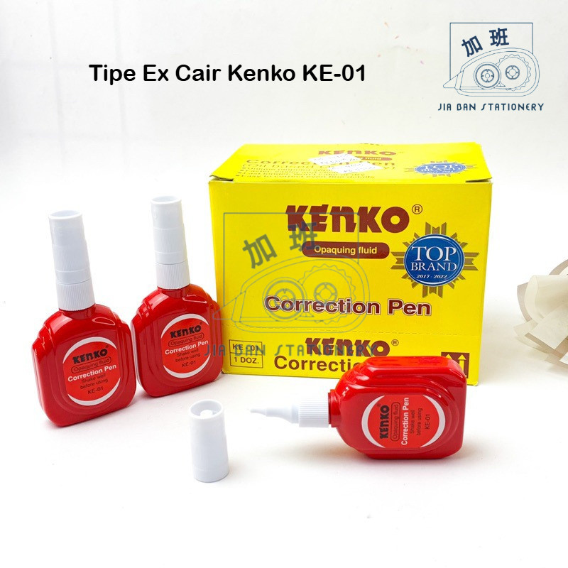

Tipe X Cair Kenko KE-01 Opaquing Fluid Correction Pen KE 01 | JiaBan