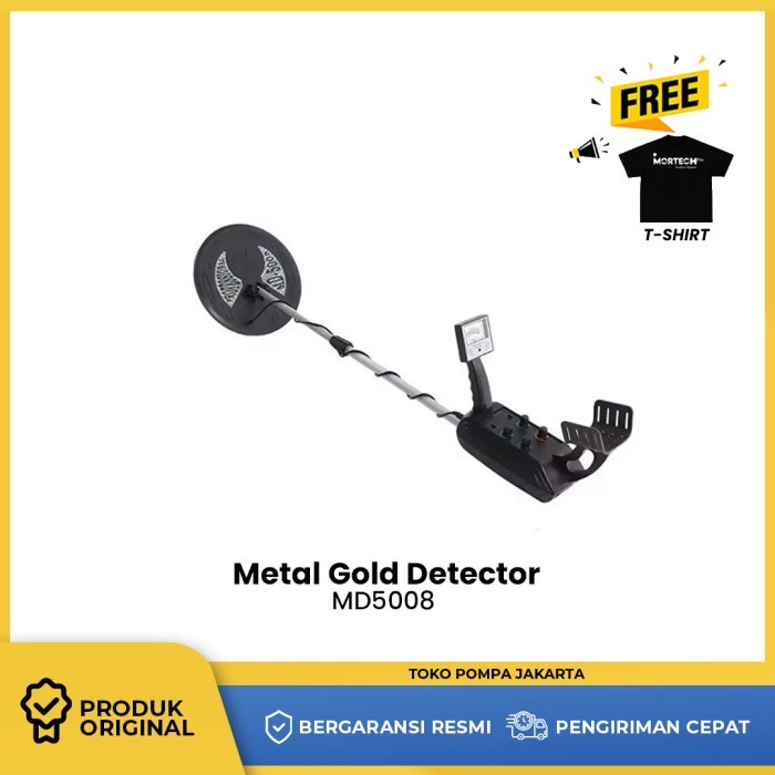 MD-5008 Metal Gold Detector Emas Detektor Logam Finder MD5008 Tester