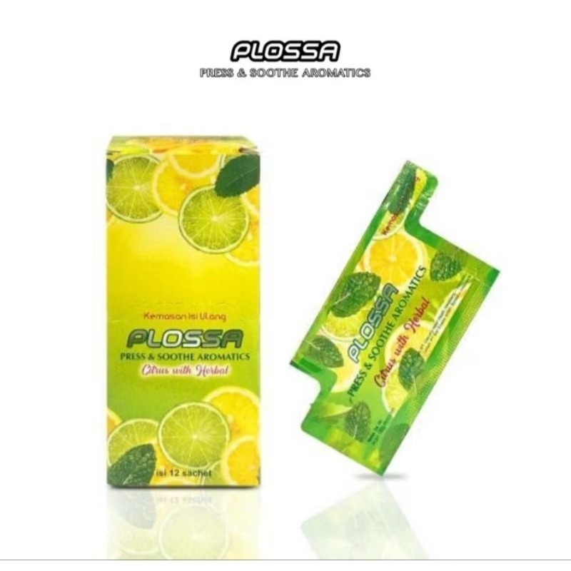 Plossa Refill 1 Box Isi 12 Sachet.