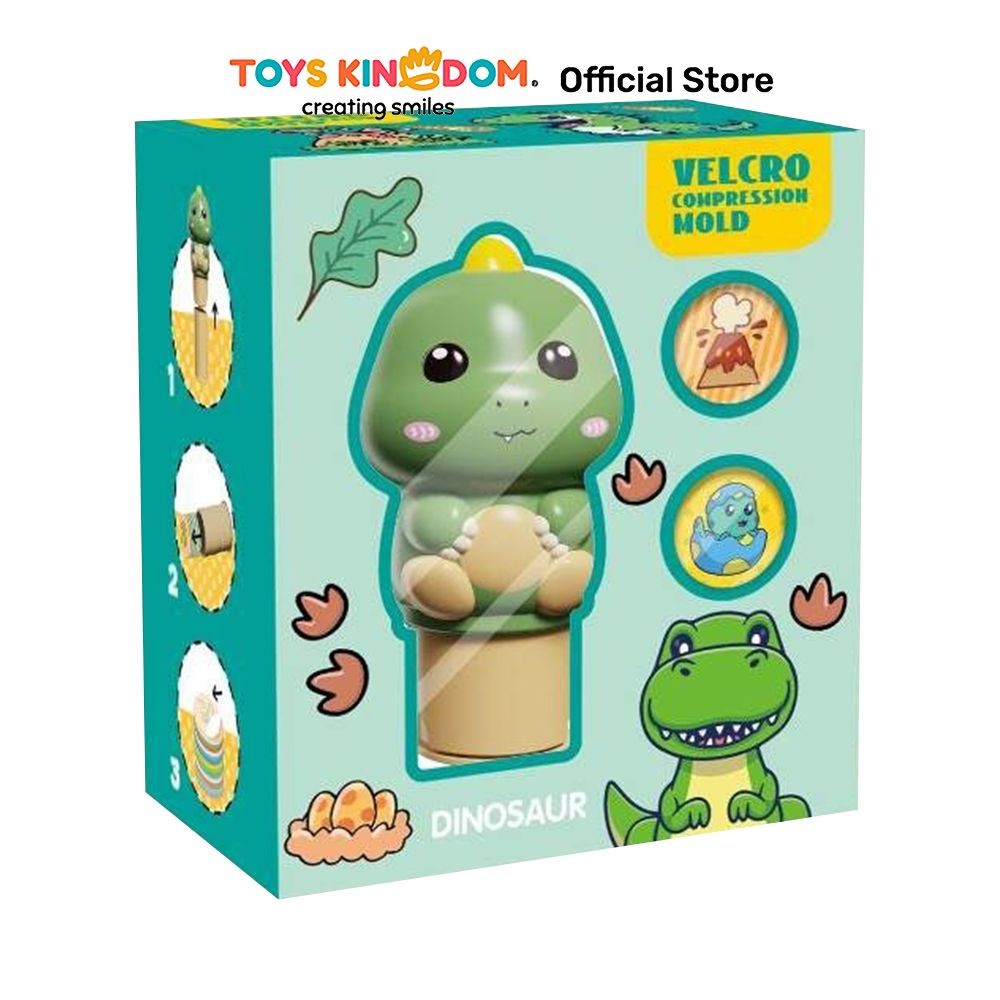 

Toys Kingdom Kiddy Fun Set Velcro Compression Mold Magicseal Sticker Dino - Hijau Stiker Dekoratif Lucu Cute Stickers Deco Sticker Pack Journal Book