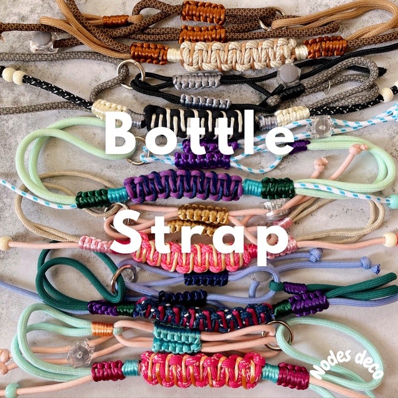 BOTTLE STRAP Paracord / Strap Tumblr / Strap Corkcicle by Nodes DecoCO