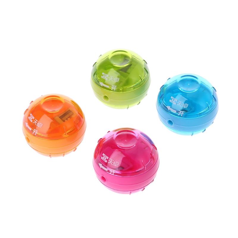 

P82F Cute Mini 2.0mm Pencil Lead Sharpener Double Hole School Office Supply Stationery Kids Gift