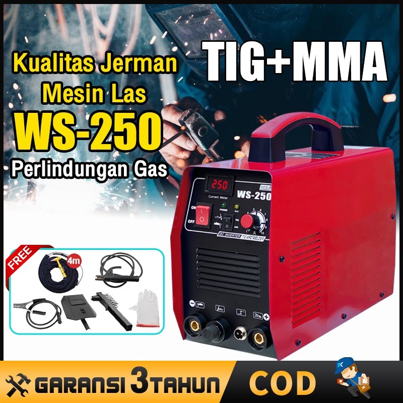 Reaim Mesin Las TIG 2 in 1 Travo Las Mini Listrik Mesin Las MMA Welding Machine