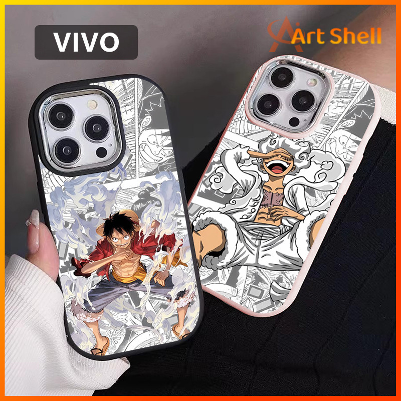 CASE Gambar close-up Luffy dalam bentuk nekko-nya FOR VIVO Y17 Y12 Y15 Y11 Y17s Y28 Y20 Y20i Y20s Y1