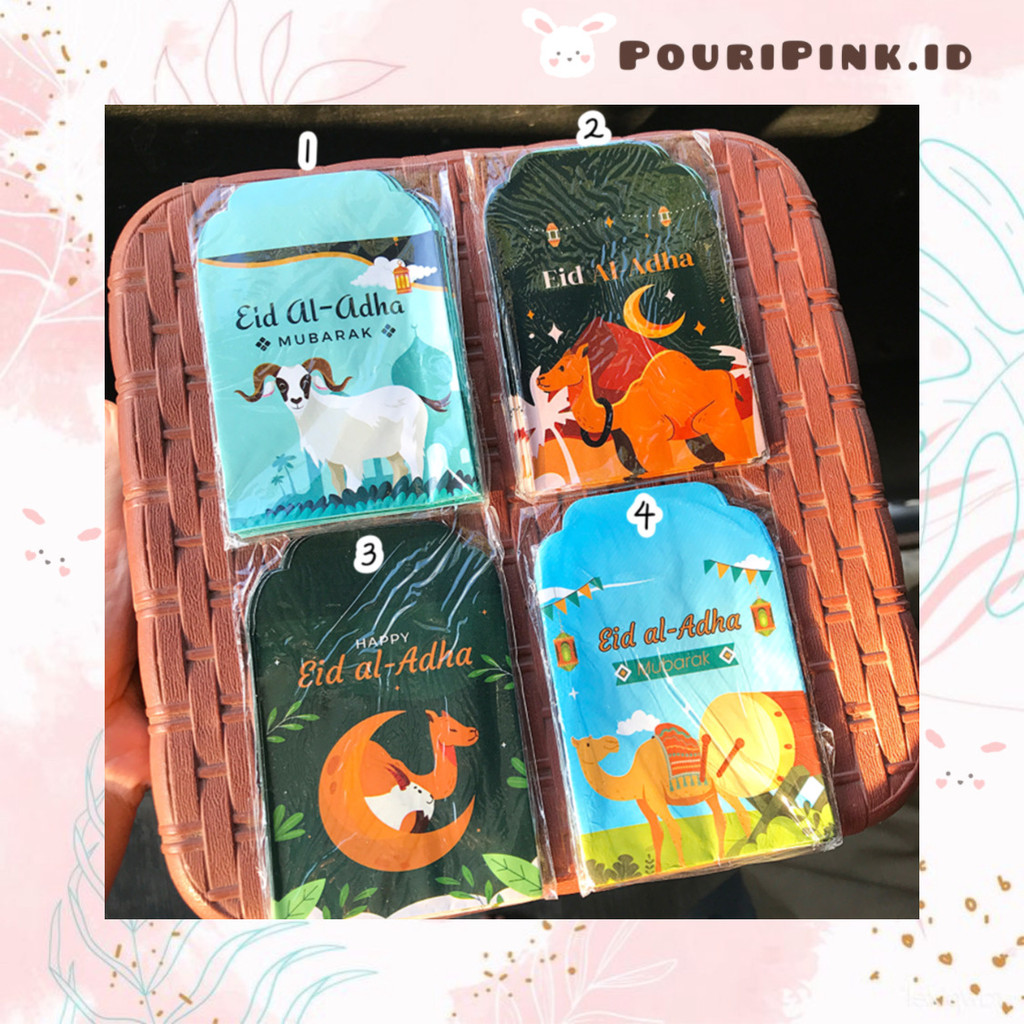 

Amplop Idul Adha 2025 isi 10 pcs Ukuran S Hari Raya Eid Al-Adha Mubarak Qurban Uang Thr Anak Muslim Kurban Banjar Mtp Martapura PouriPink.id