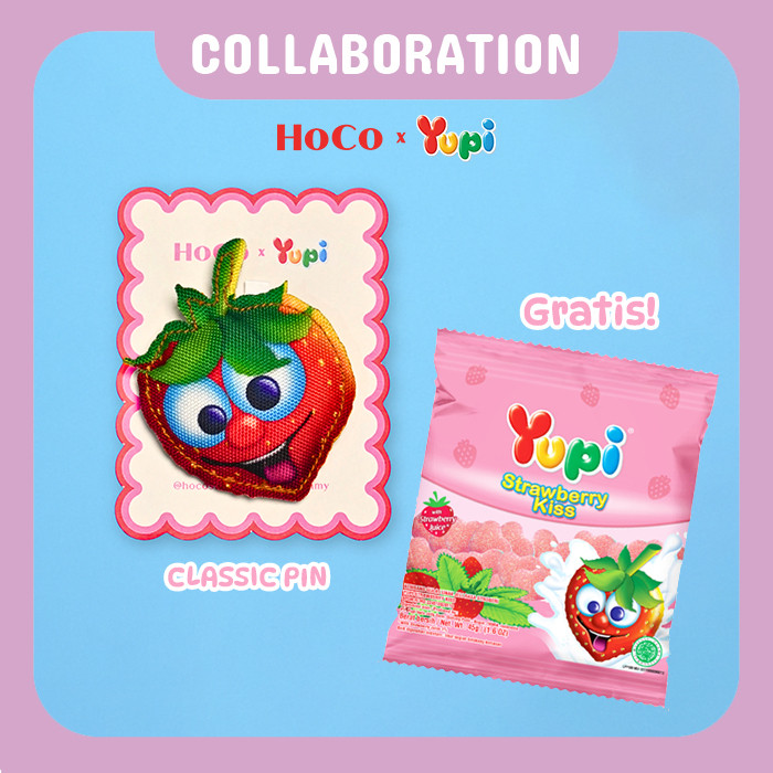 

Yupi X Hoco - Classic Pins