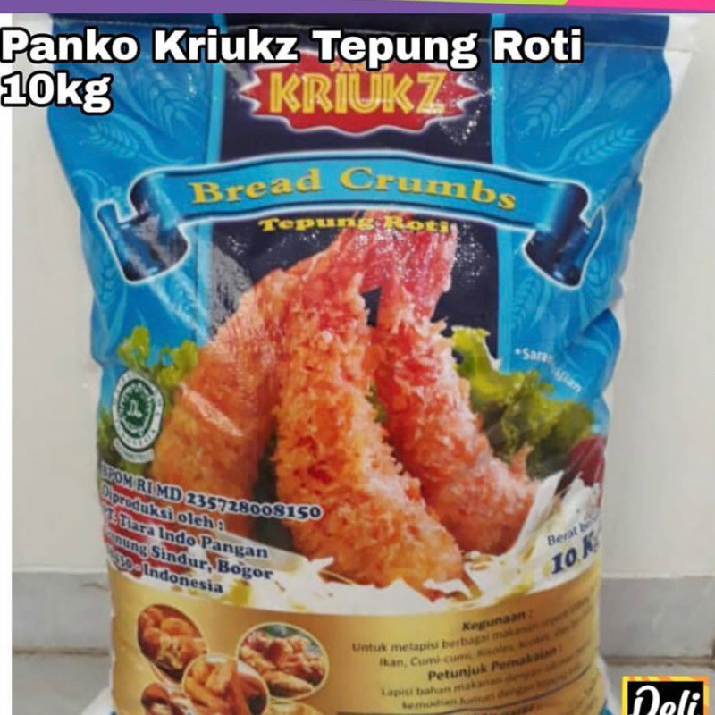 

tepung roti mix 500 gram / tepung panko putih / breadcrumbs mix 500 gram