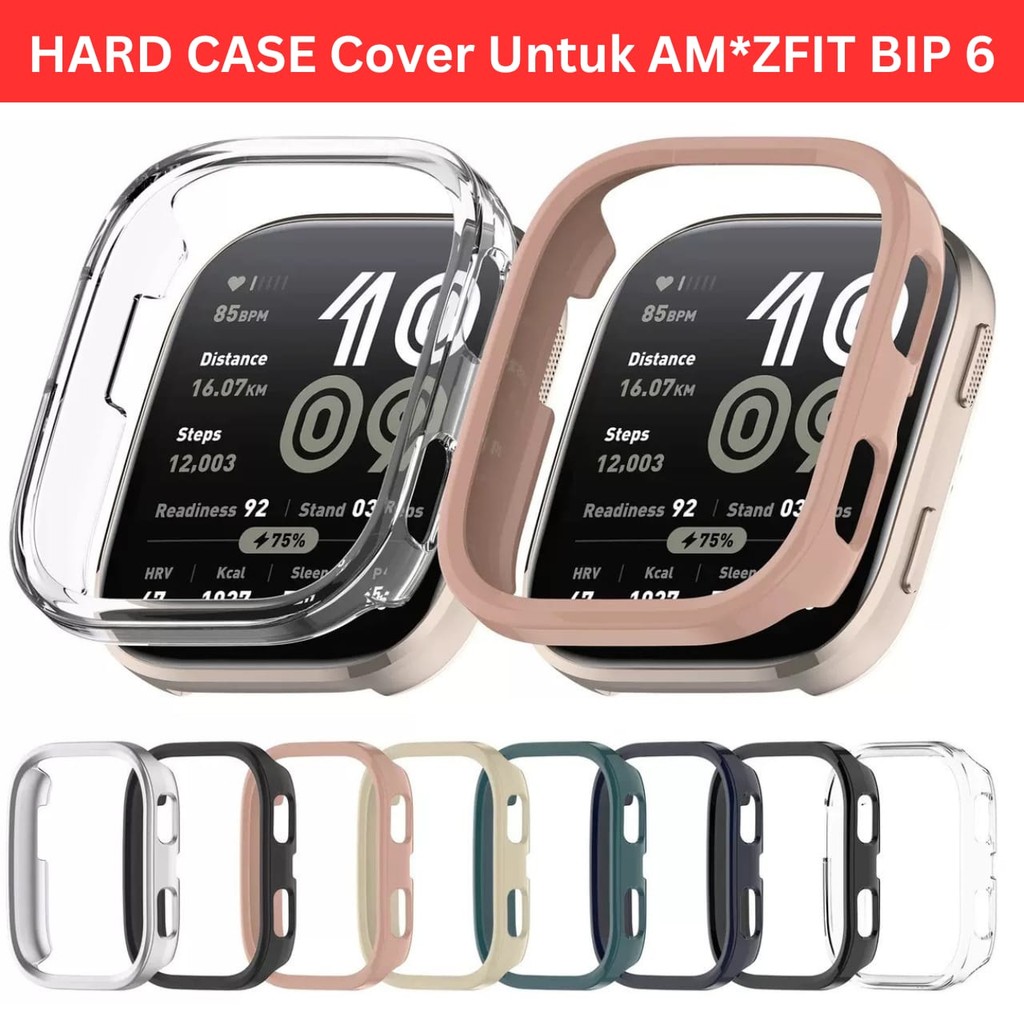 Casing Case Half Cover Hard Compatible Amazfit BIP 6 BIP6 Pelindung Body Jam