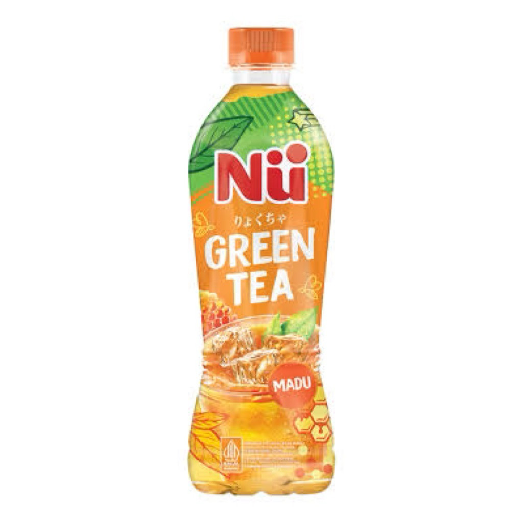 Nu Green Tea Madu 450 ml ( Dus ) Khusus Instan & Sameday